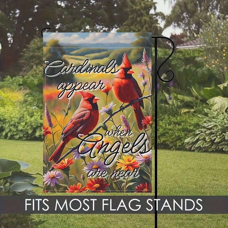 Cardinal Garden Flag