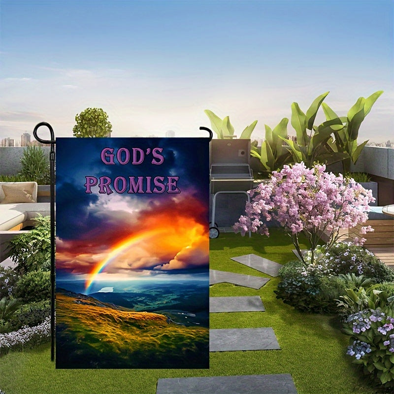 God's Promise Garden Flag