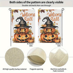 Welcome Fall Garden Flag