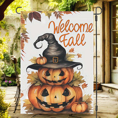 Welcome Fall Garden Flag