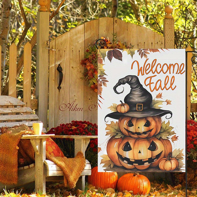 Welcome Fall Garden Flag