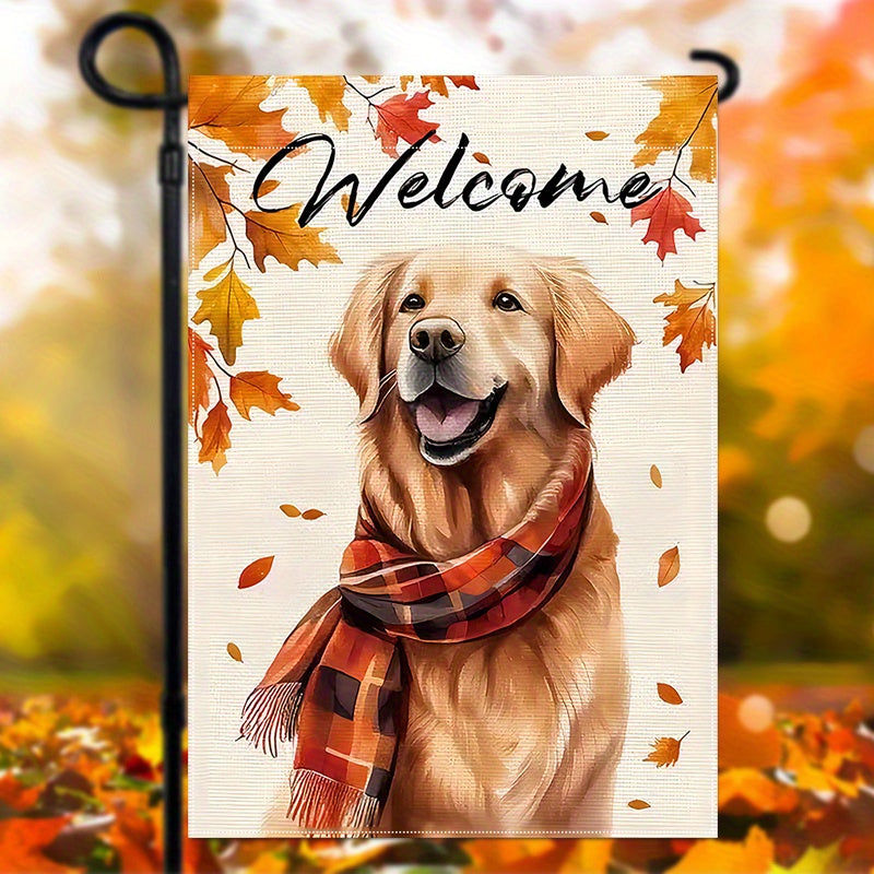 Cozy Fall Garden Flag