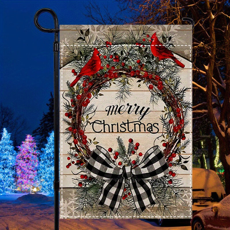 Merry Christmas Garden Flag