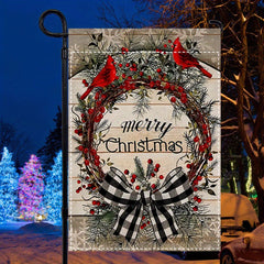 Merry Christmas Garden Flag