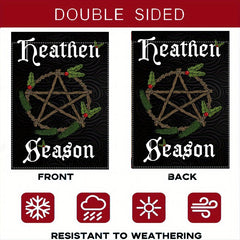 Heathen Season Garden Flag