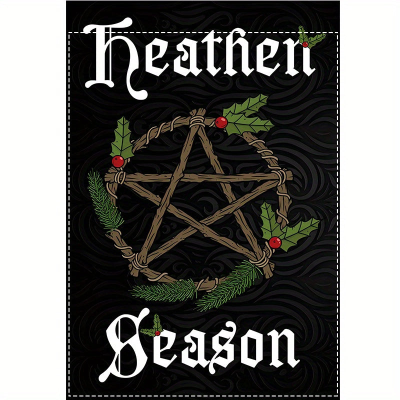 Heathen Season Garden Flag