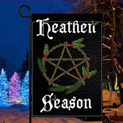 Heathen Season Garden Flag