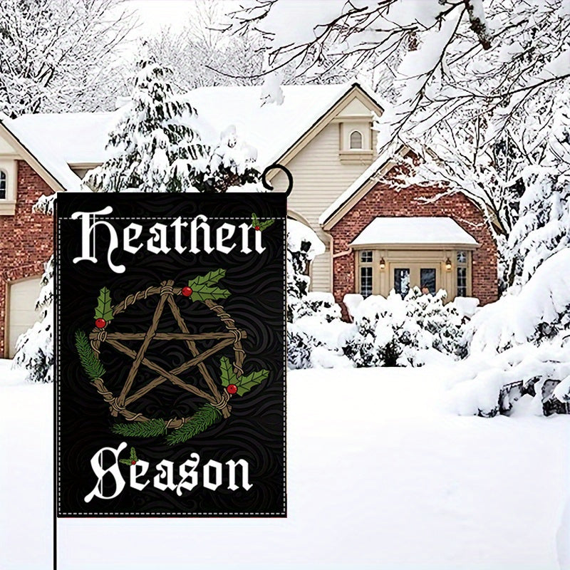 Heathen Season Garden Flag