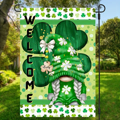 St Patrick's Day Garden Flag