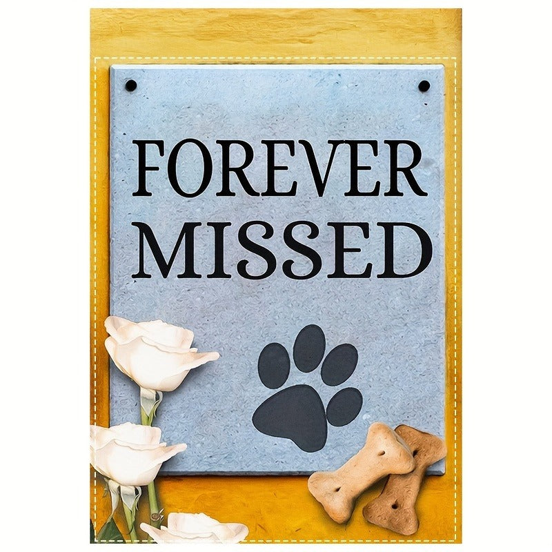 Pet Loss Sympathy Garden Flag