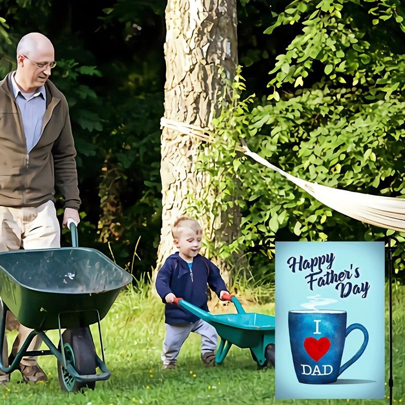 Happy Father's Day Garden Flag