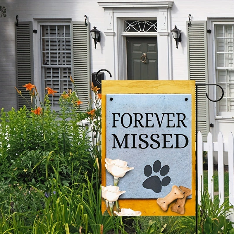 Pet Loss Sympathy Garden Flag