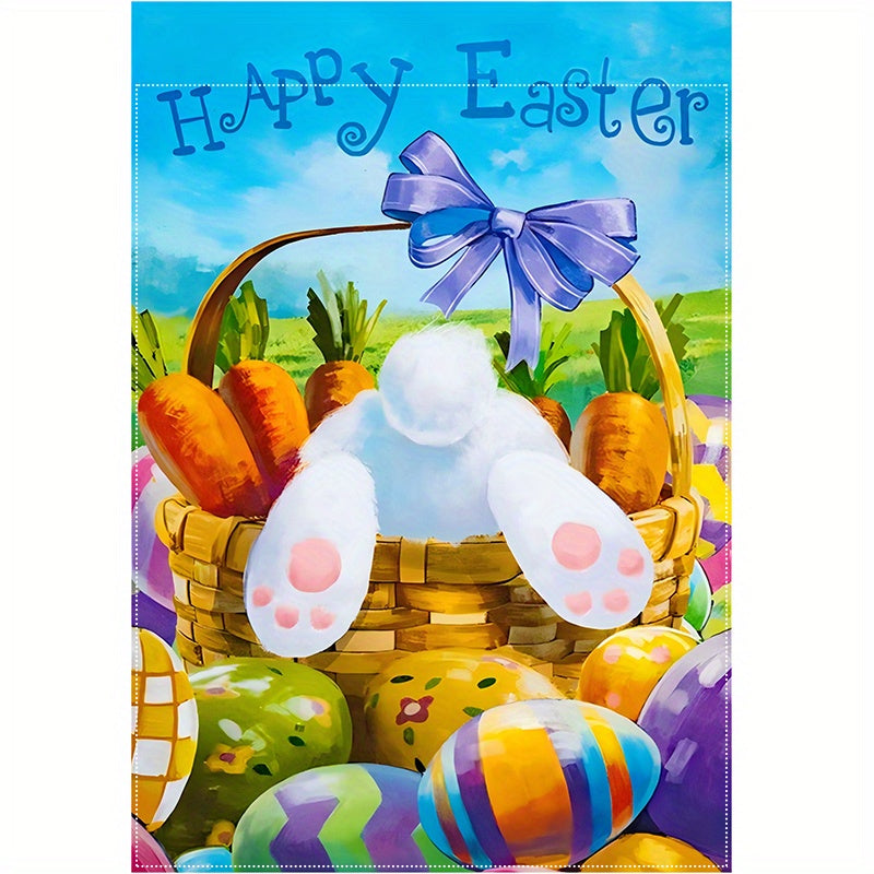 Happy Easter Garden Flag