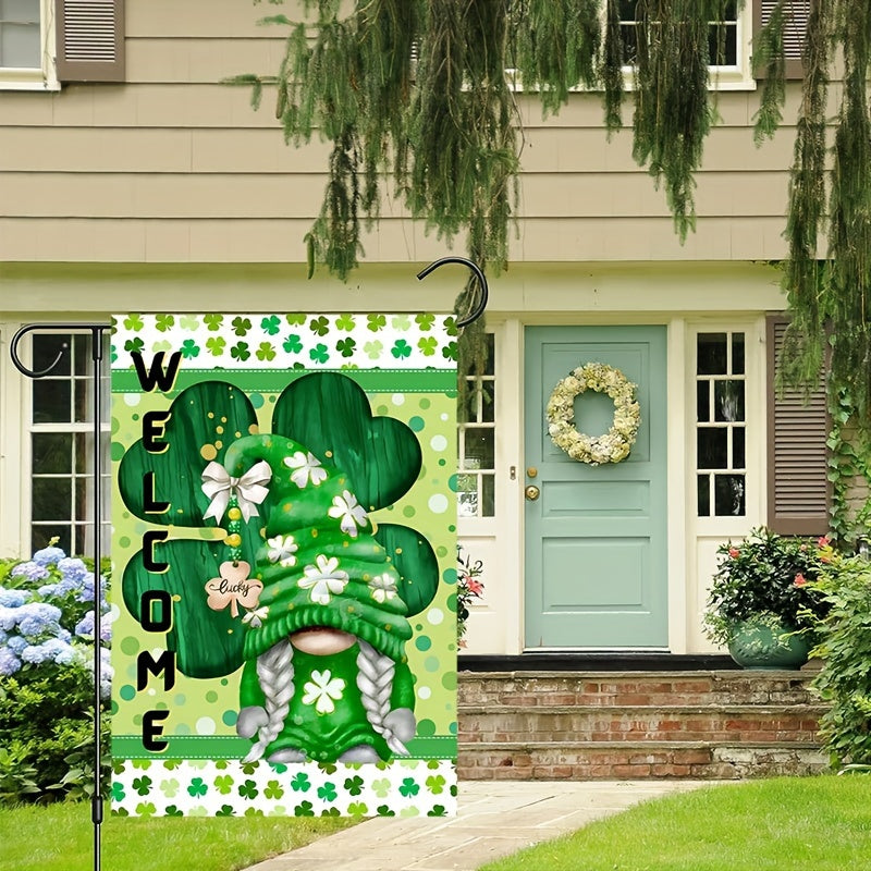 St Patrick's Day Garden Flag