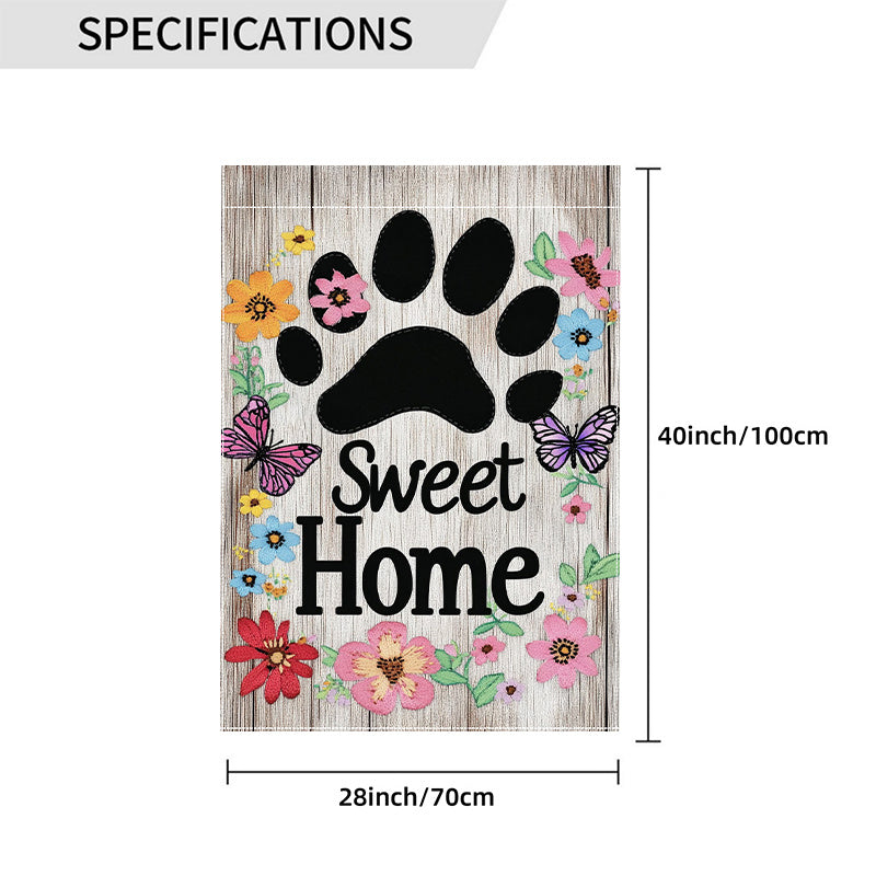 Double-Sided Spring & Summer Garden Flag