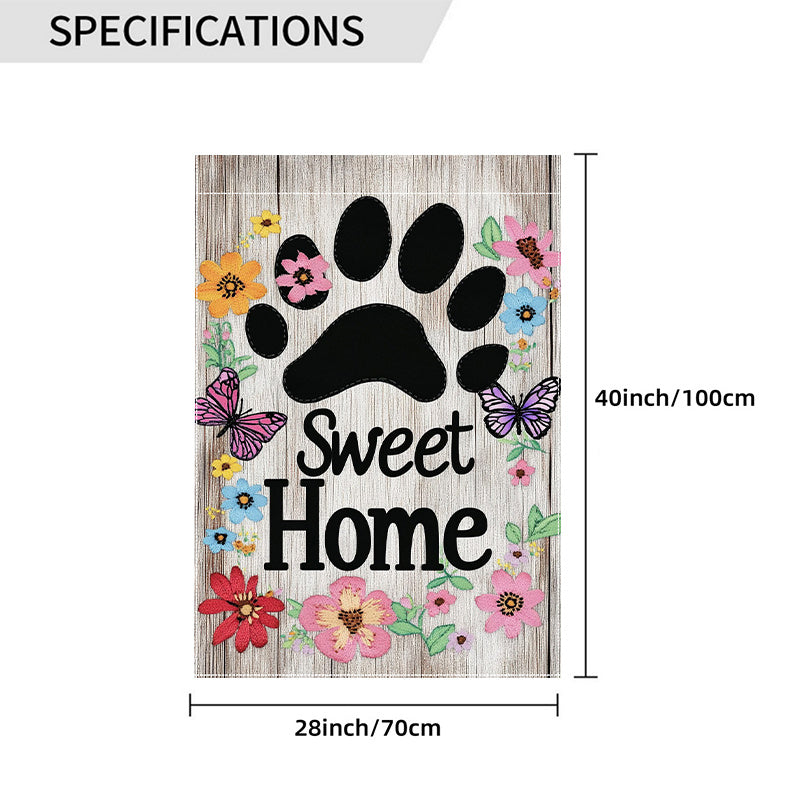 Double-Sided Spring & Summer Garden Flag