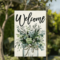 Charming Spring Welcome Garden Flag