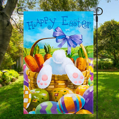 Happy Easter Garden Flag