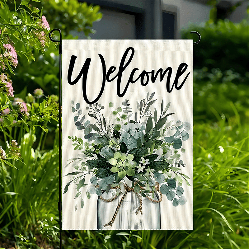 Charming Spring Welcome Garden Flag