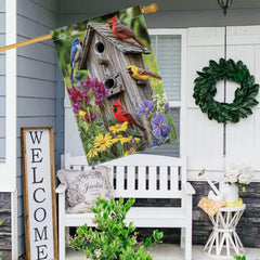 Vibrant Double-Sided Garden Flag