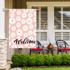 Daisy Delight Welcome House Flag