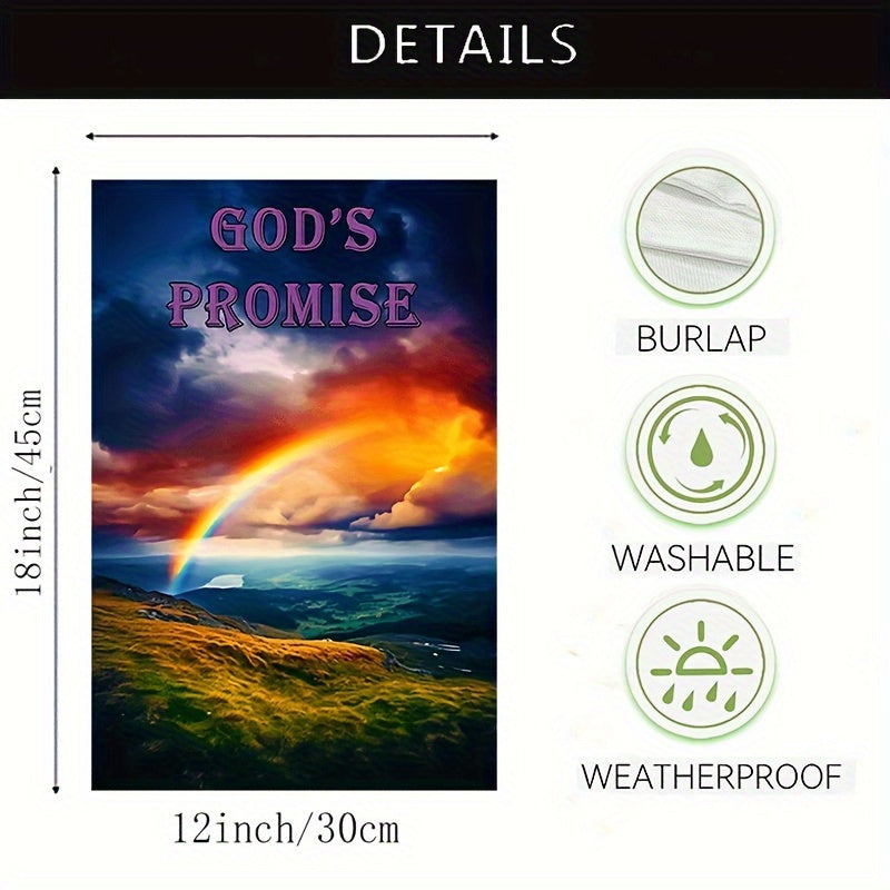 God's Promise Garden Flag