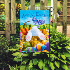 Happy Easter Garden Flag