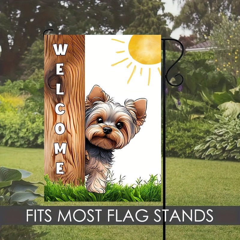 Yorkshire Sunshine Welcome Garden Flag