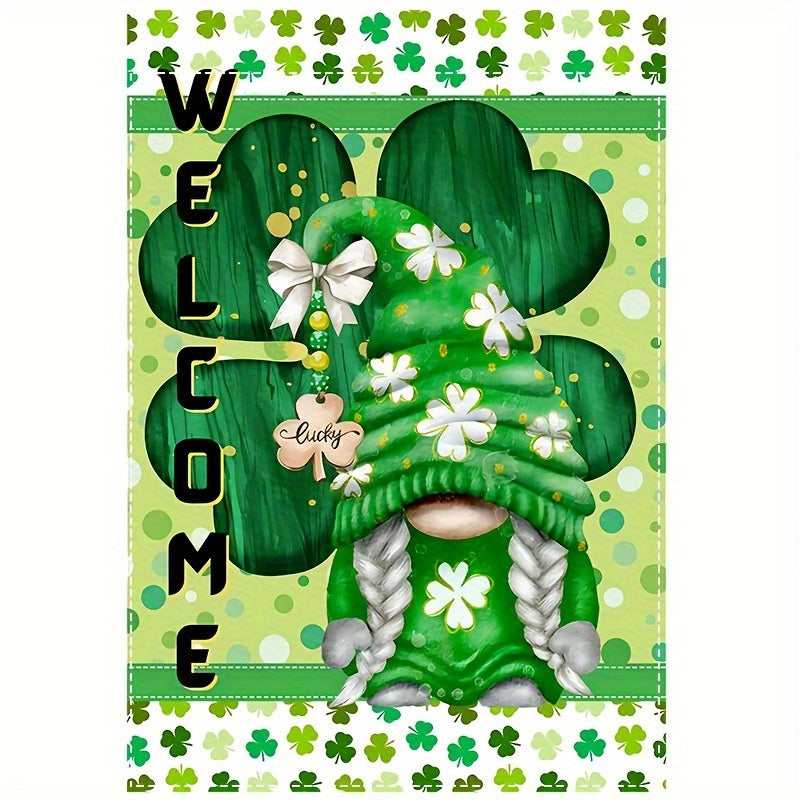 St Patrick's Day Garden Flag