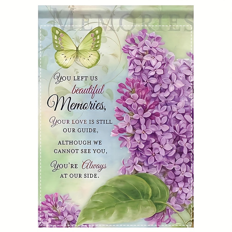 Beautiful Memories Bible-Inspired Garden Flag